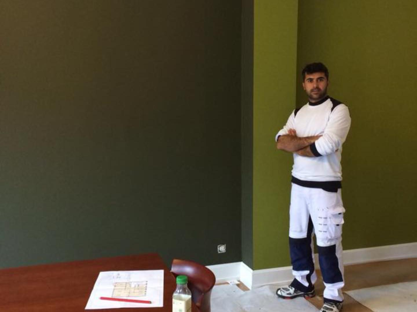 Professioneller malerarbeiten